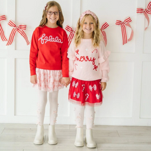 Load image into Gallery viewer, Coquette Merry Christmas Knit Sweater
