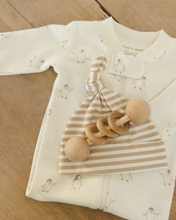 Load image into Gallery viewer, Zip Long Sleeve Sleeper - Penguins
