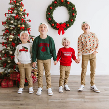 Load image into Gallery viewer, Merry Patch Christmas Knit Sweater
