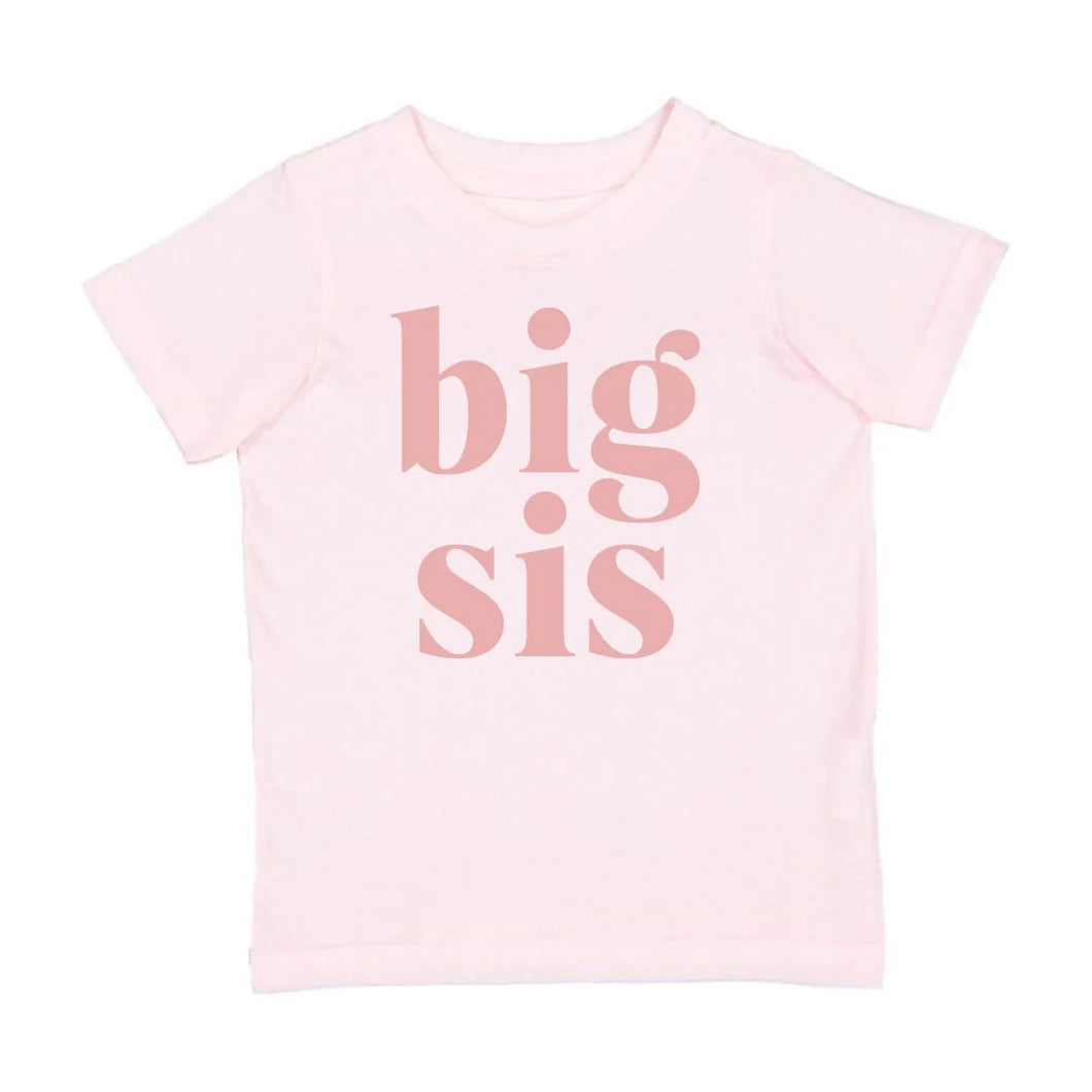 Big Sis Short Sleeve T-Shirt - Ballet