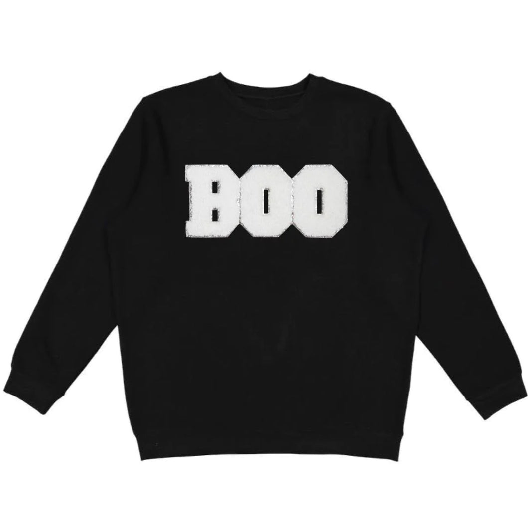 Boo Patch Adult Sweatshirt