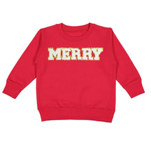 Load image into Gallery viewer, Merry Patch Christmas Sweatshirt
