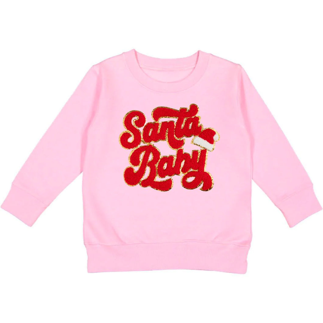 Santa Baby Patch Christmas Sweashirt