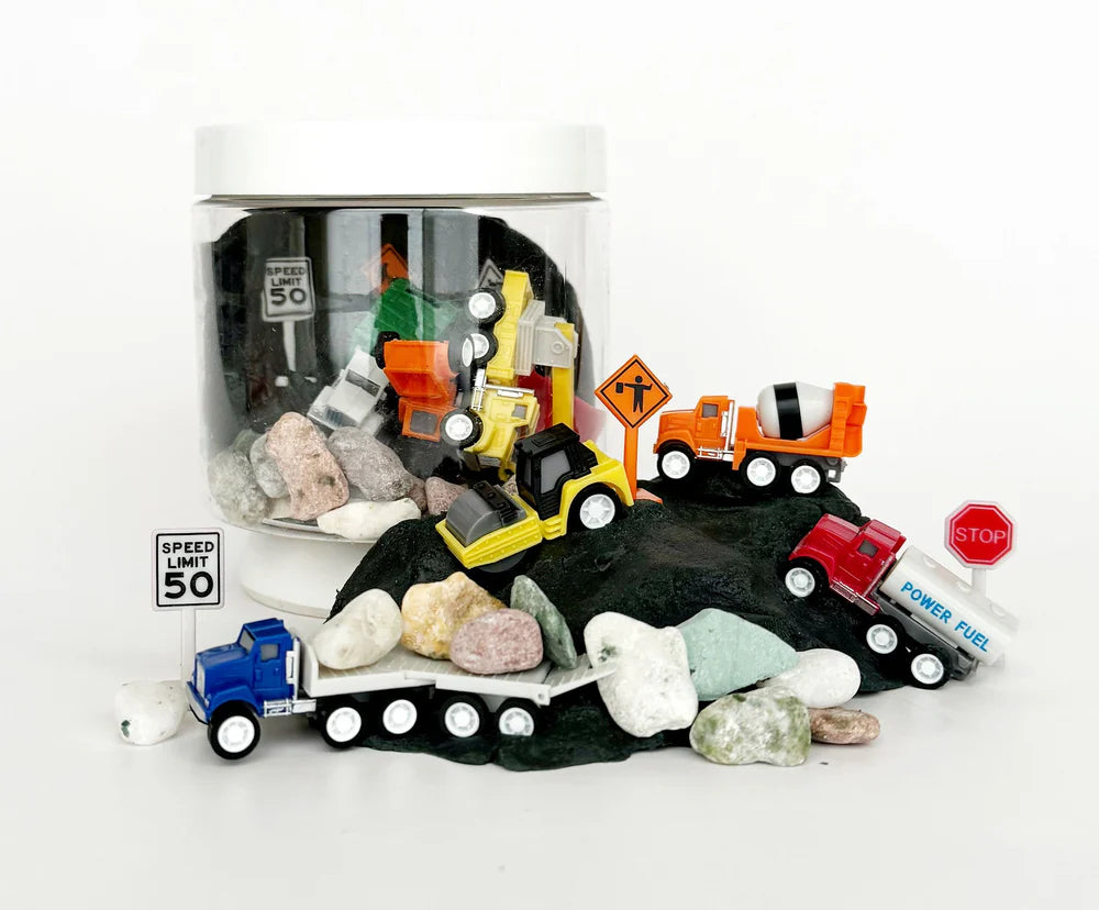 Transportation (Black Cherry) Dough-To-Go Play Kit