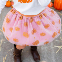 Load image into Gallery viewer, Pumpkin Glitter Tutu
