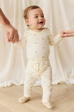Load image into Gallery viewer, Organic Cotton Everyday Legging - Forest Night Acorns
