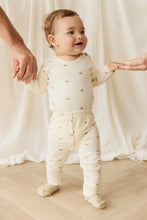 Load image into Gallery viewer, Organic Cotton Fernley Bodysuit - Forest Night Acorns
