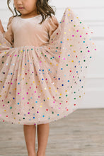 Load image into Gallery viewer, Diana Dress In Confetti Cream
