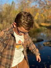 Load image into Gallery viewer, Adventurer Sherpa Lined Shirt - Brown/Black Plaid
