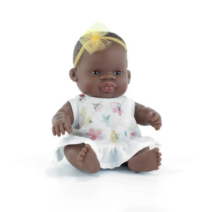 Baby Doll African Girl 8 1/4"