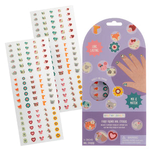 Clear Nail Stickers - Animals