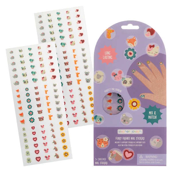 Clear Nail Stickers - Animals
