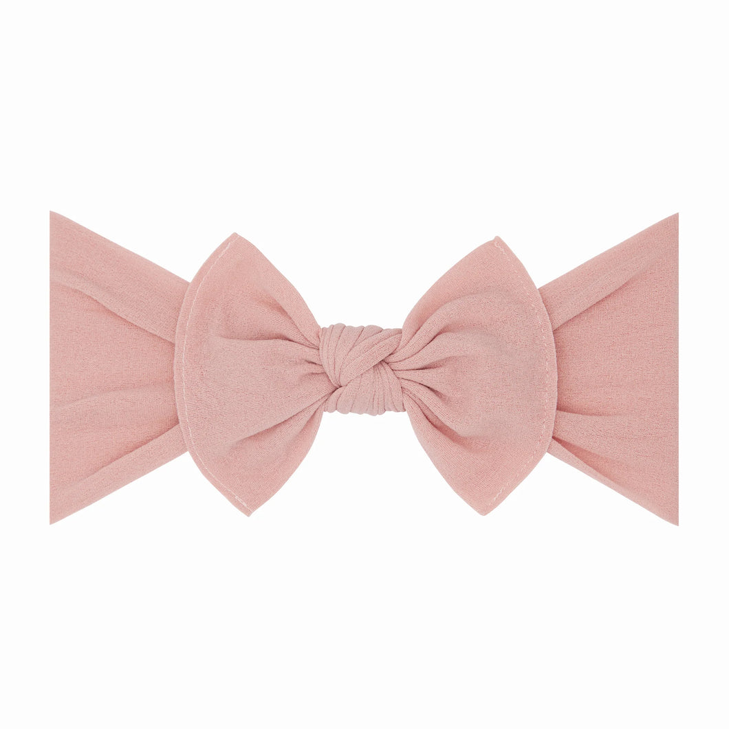 The Original Knot Soft Nylon Headband - Antique Pink