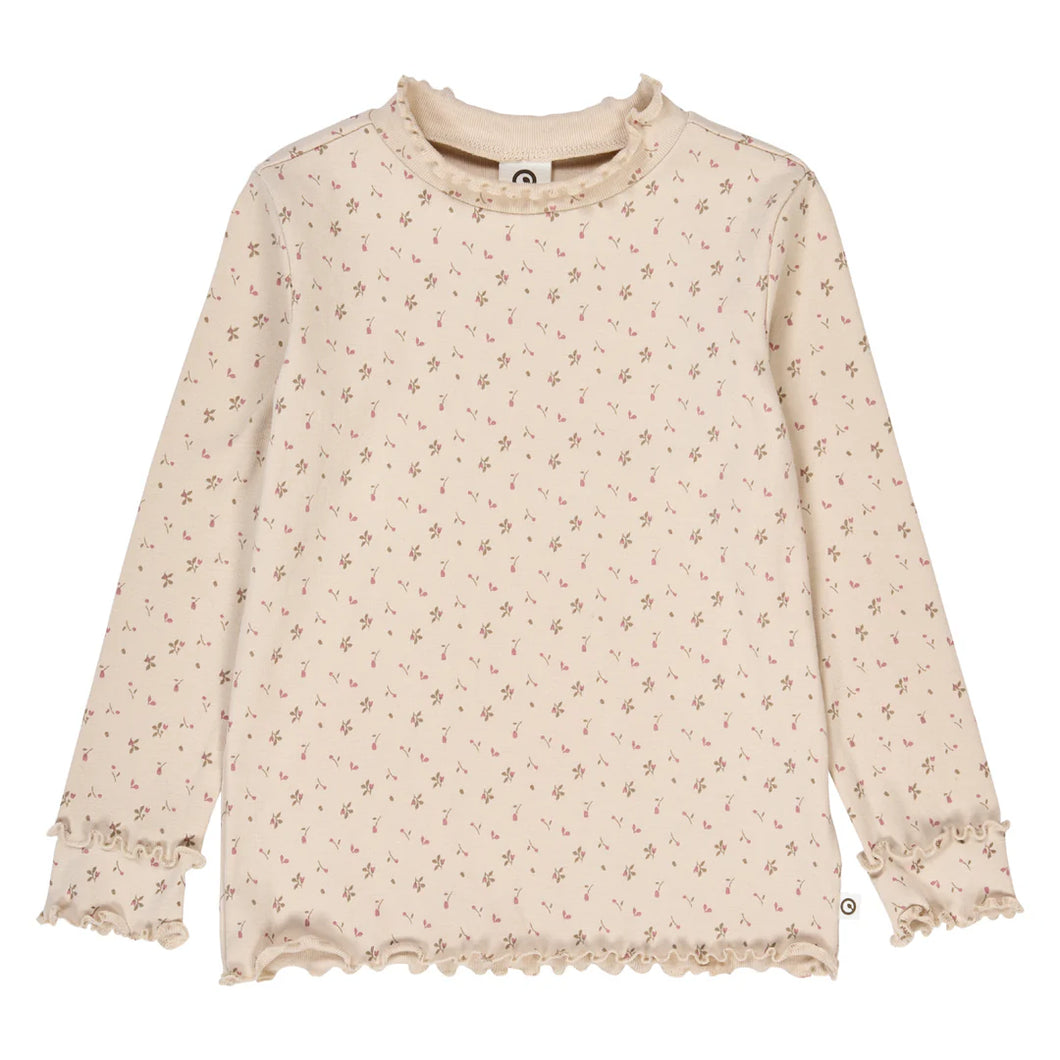 Aster Collar Top - Nostalgia Rose