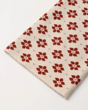 Load image into Gallery viewer, Jacquard Knit Set in Poinsettia, detail of the knit cuff and pattern
