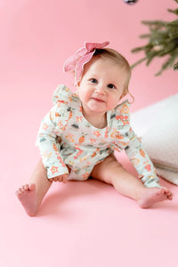 Leah Romper in Ornament