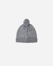 Load image into Gallery viewer, Beanie in Slate Birdseye, front view
