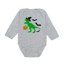 Load image into Gallery viewer, Trick Rawr Treat Halloween Bodysuit - Gray
