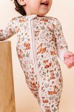 Load image into Gallery viewer, Baby Bamboo Pajamas - Bamboo Sleeper - Woodland Whimsy
