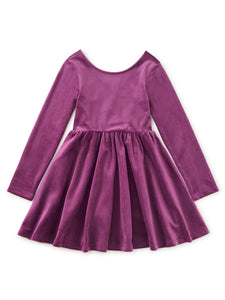Velour Ballet Dress - Purple