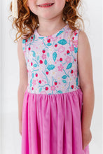 Load image into Gallery viewer, Kids Bamboo + Tulle Tutu Dress - Tank - Alma
