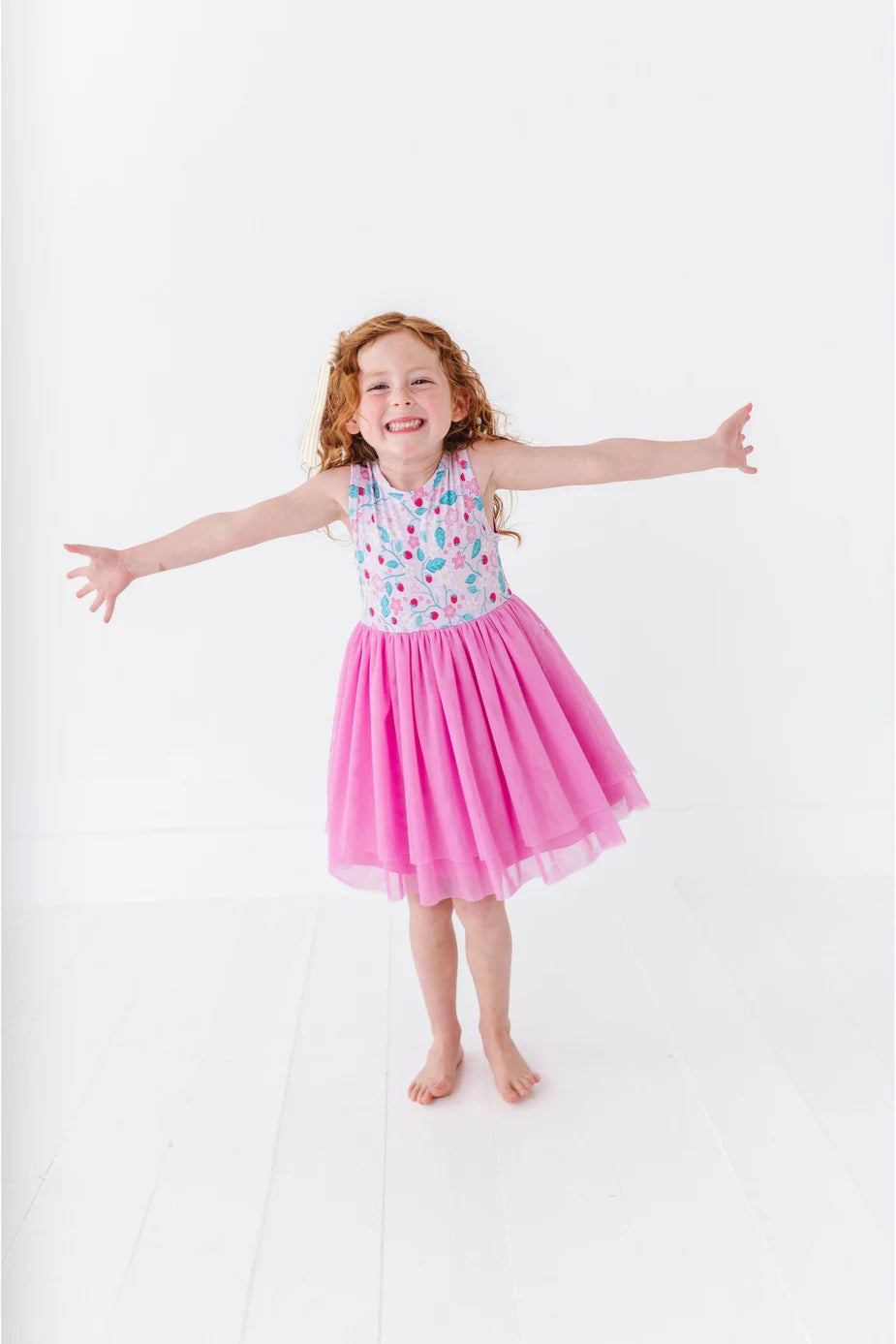Kids Bamboo + Tulle Tutu Dress - Tank - Alma