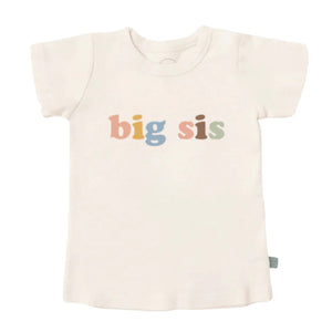 Kid Graphic Organic Tee - Big Sis