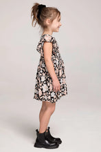 Load image into Gallery viewer, Short Sleeve Mini Dress Black
