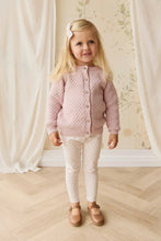 Load image into Gallery viewer, Organic Cotton Everyday Legging - Victoria Blush
