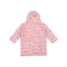 Load image into Gallery viewer, Bows Baby Bathrobe (Organic Jersey) Pink )
