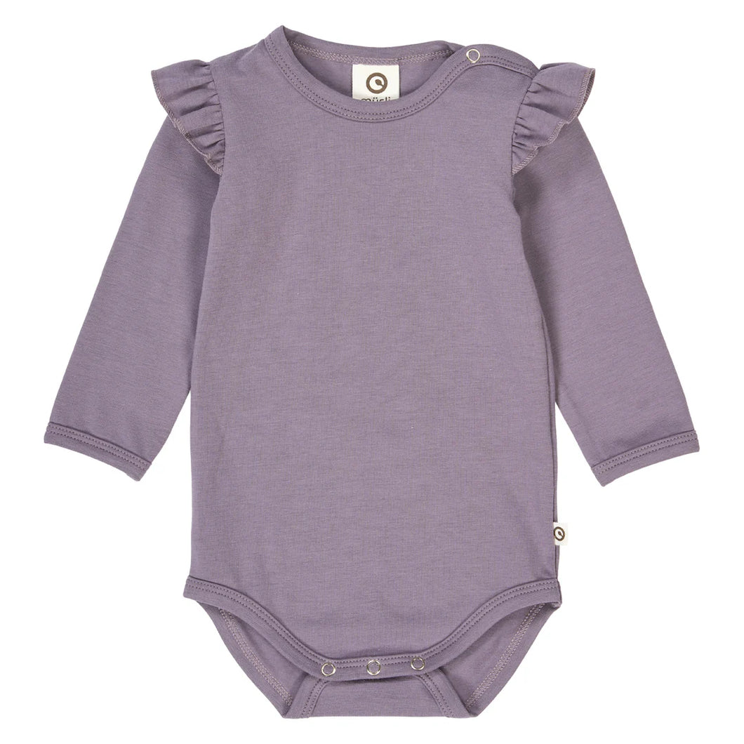 Cozy Me Frill Body - Lilac Fog