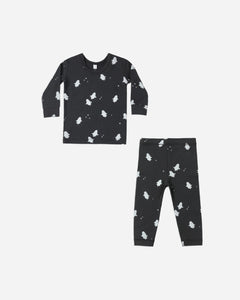 Bamboo Pajama Set - Ghosts