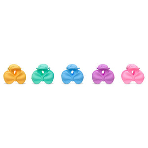 Mini Bow Hair Clip Set