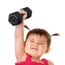 Load image into Gallery viewer, Buff Baby - Dumbbell Rattle
