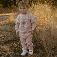 Load image into Gallery viewer, Organic Fleece Jogger Pants - Dusty Rose
