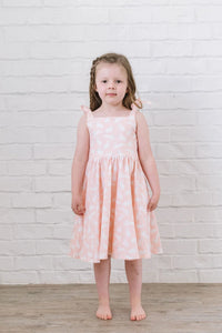 Valerie Dress In Bunny Hop - Pocket Twirl Dress - Easter