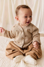 Load image into Gallery viewer, Easton Cardigan - Forest Acorns Cashew Marle
