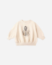 Load image into Gallery viewer, Relaxed Fleece Sweatshirt - Magic Cat
