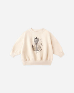 Relaxed Fleece Sweatshirt - Magic Cat