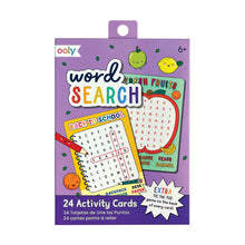 Load image into Gallery viewer, Word Search Activity Cards - Set of 24
