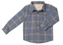 Load image into Gallery viewer, Adventurer Sherpa Lined Shirt - Grey/China Plaid
