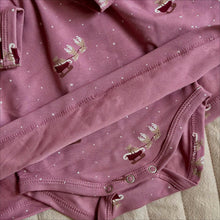 Load image into Gallery viewer, Christmas Body Dress - Nostalgia Rose/Cabernet
