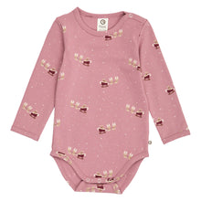 Load image into Gallery viewer, Christmas Bodysuit - Nostalgia Rose/Cabernet
