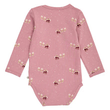 Load image into Gallery viewer, Christmas Bodysuit - Nostalgia Rose/Cabernet
