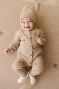 Easton Onepiece - Forest Acorns Cashew Marle