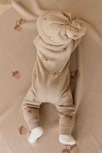 Easton Onepiece - Forest Acorns Cashew Marle