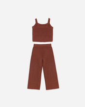 Load image into Gallery viewer, Fuzzy Knit Lounge Set Brick
