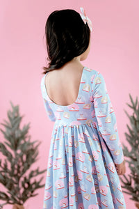 Gwendolyn Dress in Snow Globe