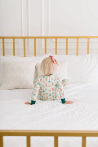 2 Piece Kids Pajama Set In Ornament