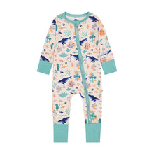Load image into Gallery viewer, Baby Bamboo Pajamas - Convertible Sleeper - Seas The Day
